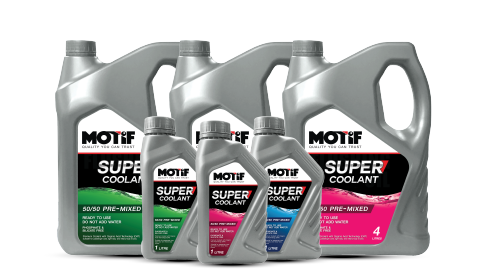 น้ำยาหม้อน้ำโมทีฟ MOTIF Super Coolant, น้ำยาหม้อน้ำโมทีฟ